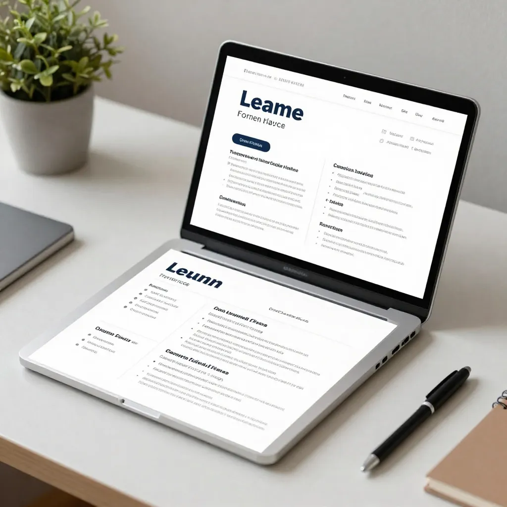 Executive resume design