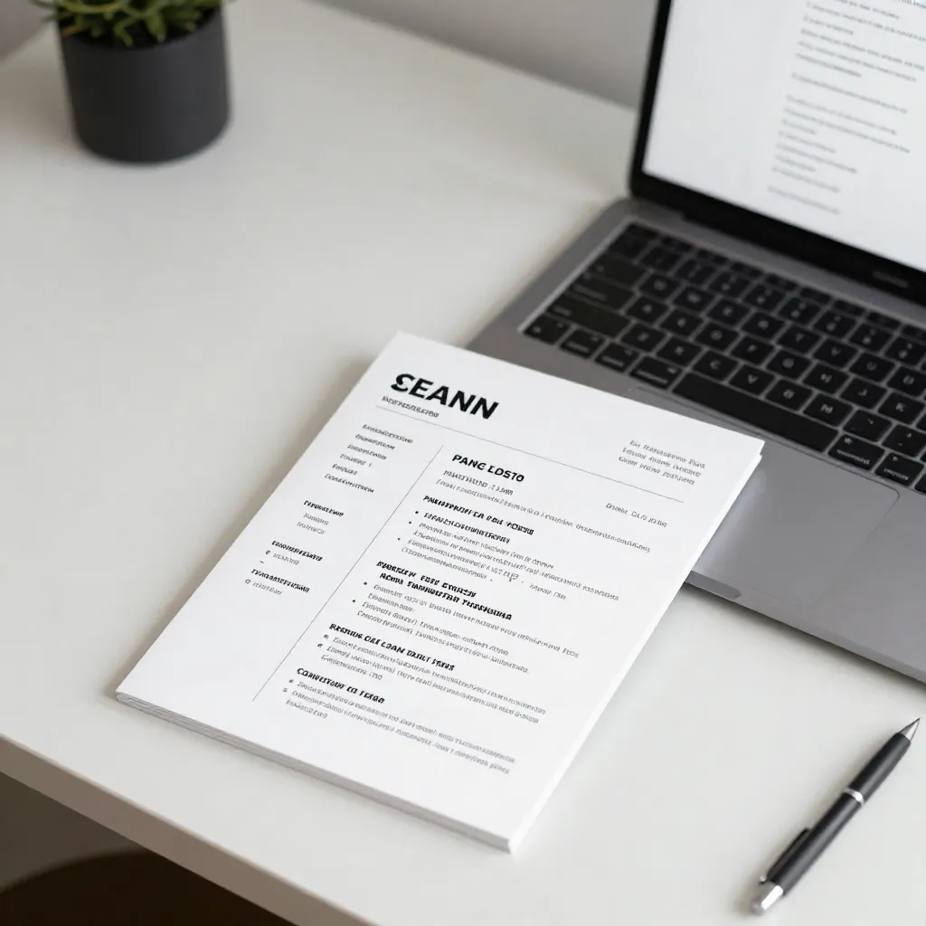 Professional resume design