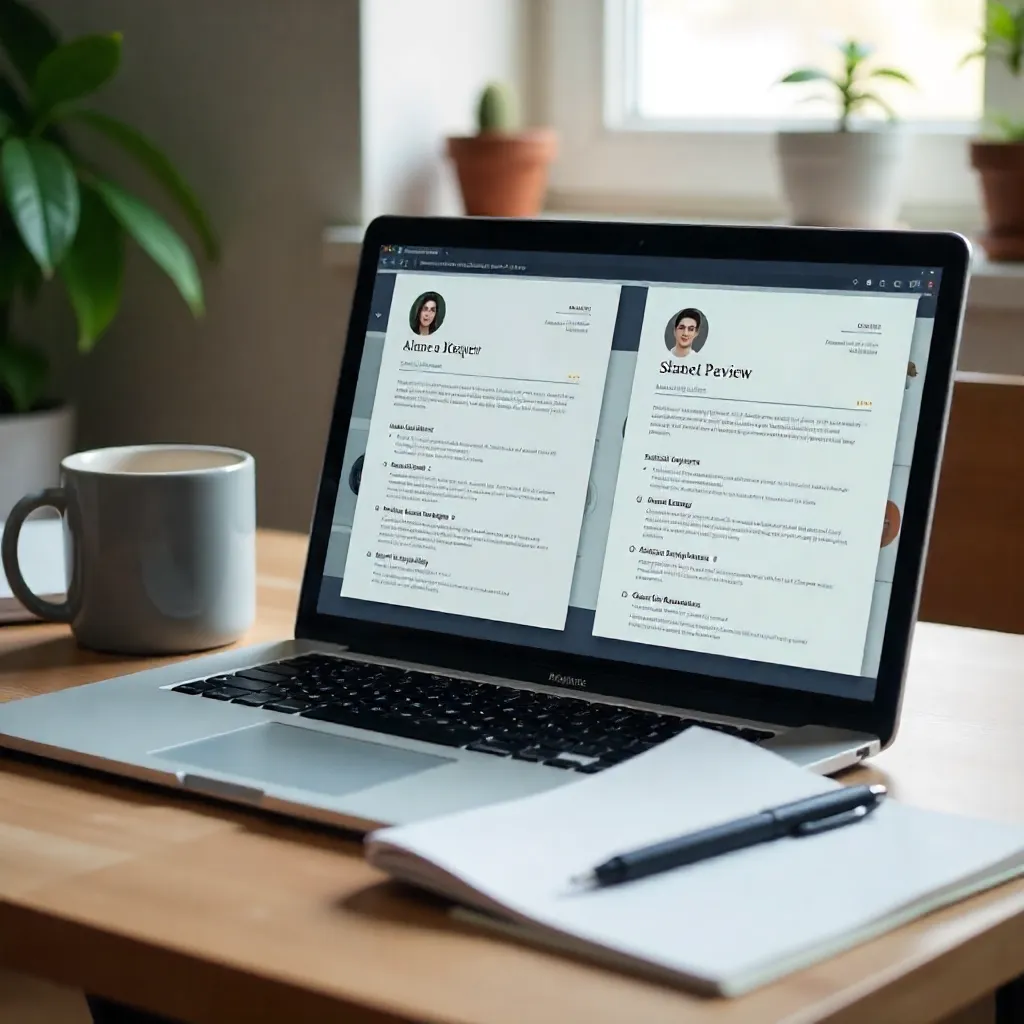 Creative resume design