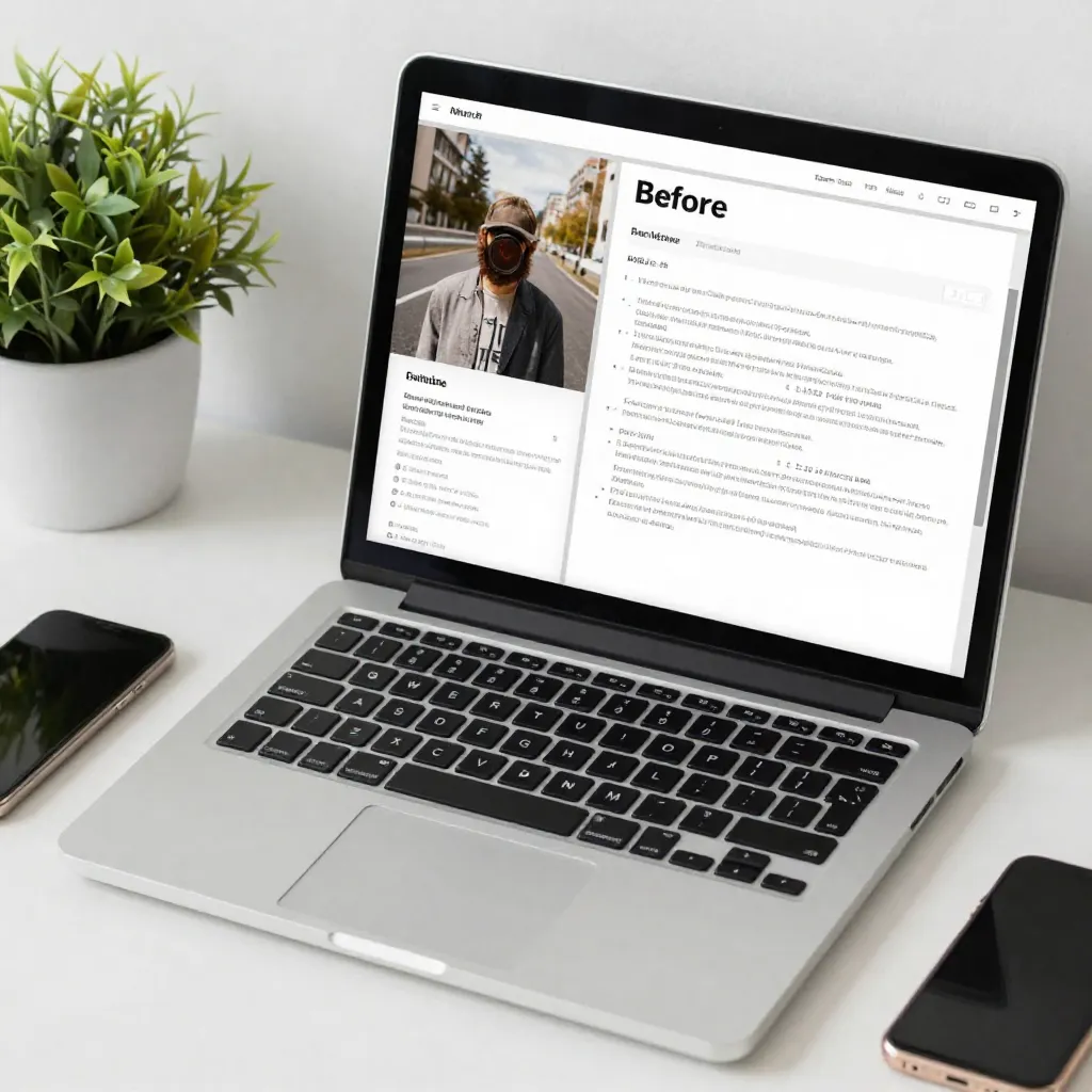 Resume transformation example