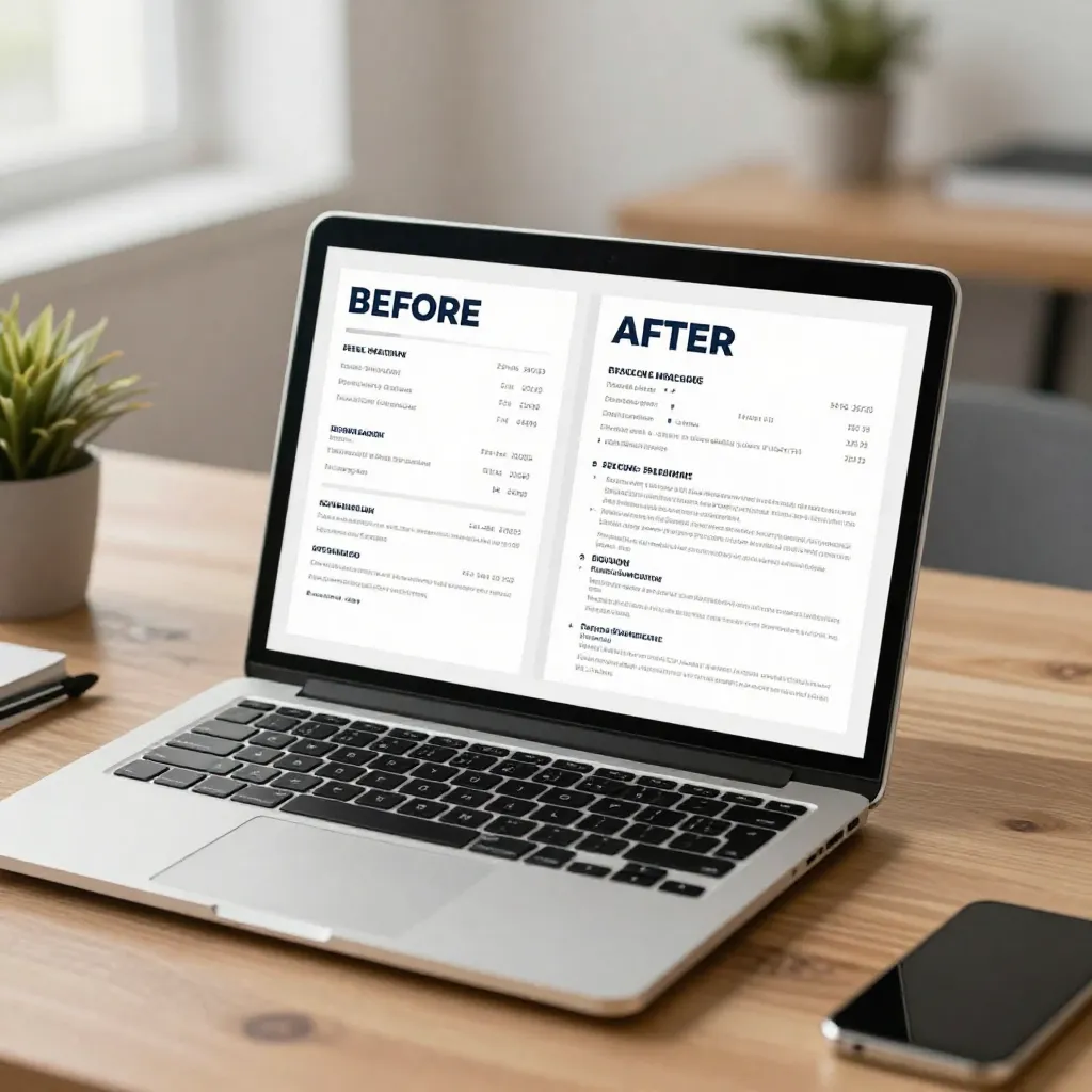 Resume optimization example