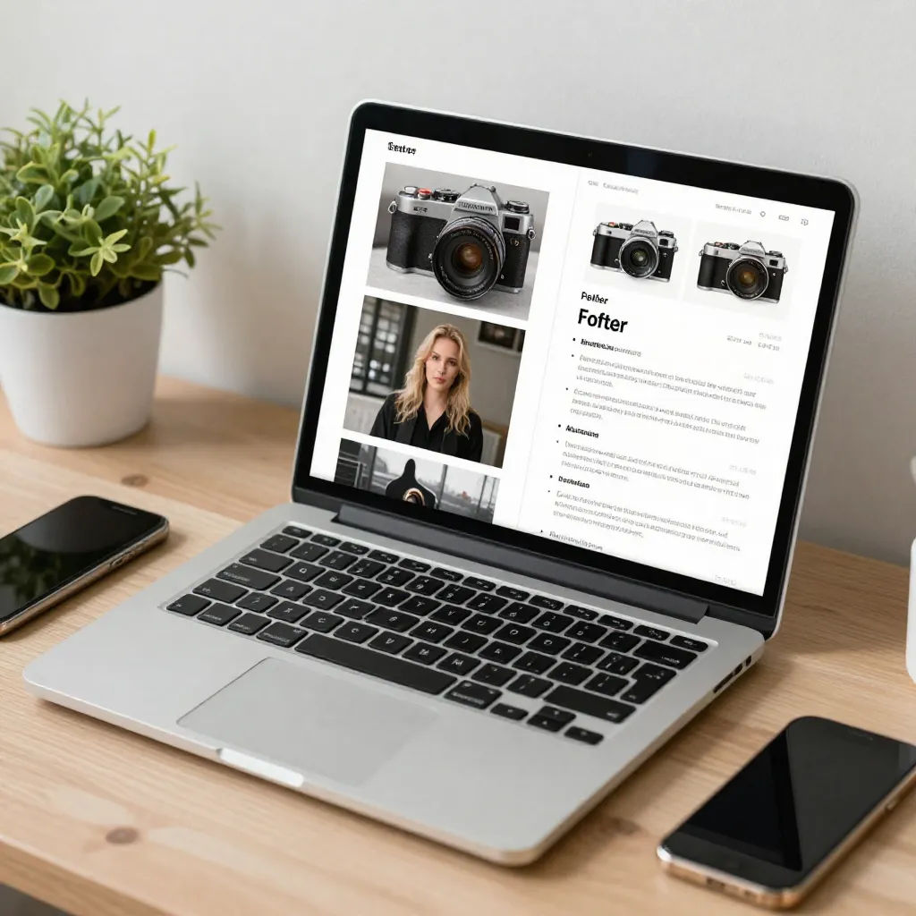 Modern resume layout