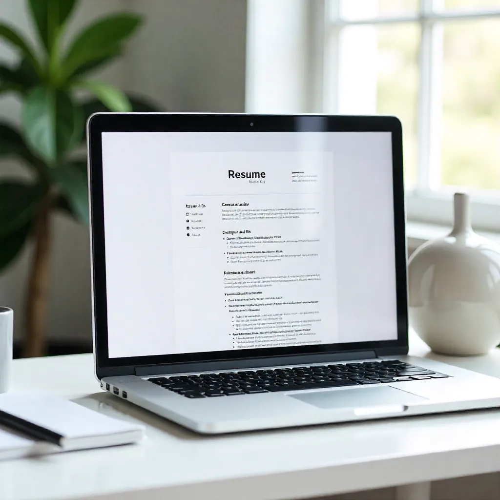 Resume layout optimization