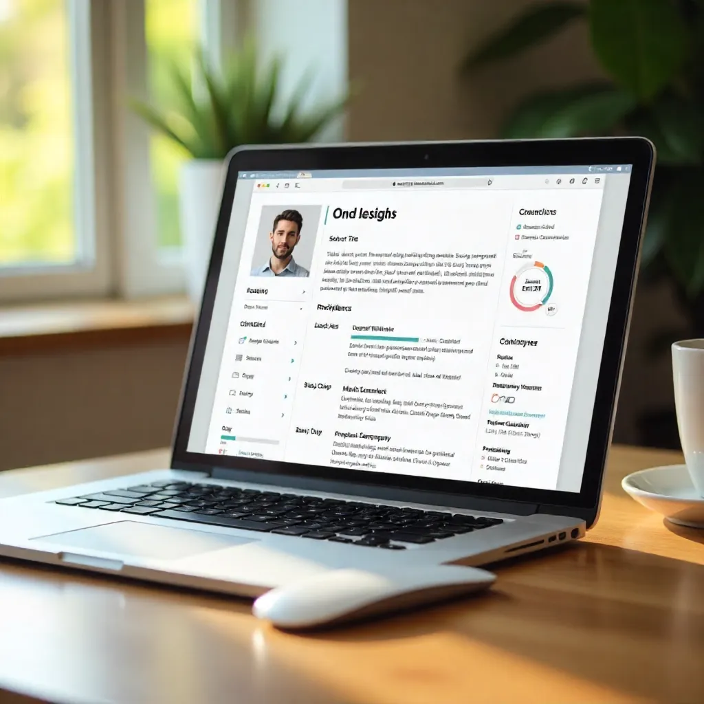 Resume formatting example
